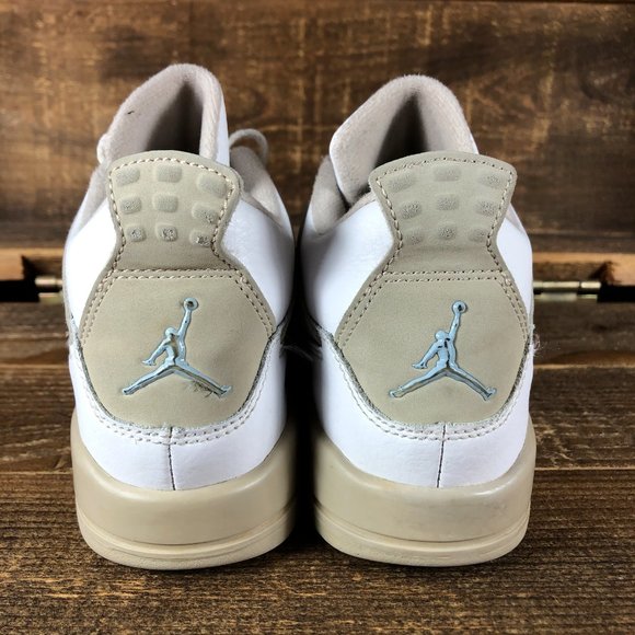 Jordan Unisex Kids Retro 4 Sand 2017 Shoes Size 2 - Picture 4 of 7